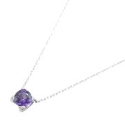 Pre-owned White Gold necklaces Cartier Vintage , Purple , Dames