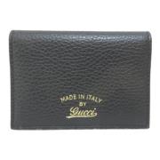 Pre-owned Leather home-office Gucci Vintage , Black , Dames