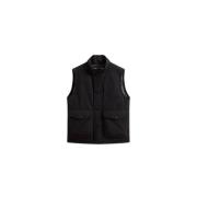 Zwarte Ramar Vest voor Mannen Woolrich , Black , Heren