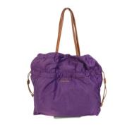 Pre-owned Fabric prada-bags Prada Vintage , Purple , Dames