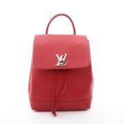 Pre-owned Leather louis-vuitton-bags Louis Vuitton Vintage , Red , Dam...