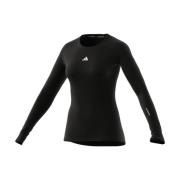 Lange mouw training top Adidas , Black , Dames