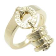 Pre-owned Pearl rings Bvlgari Vintage , Beige , Dames