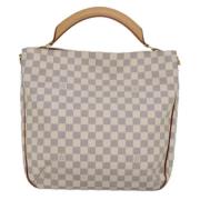 Pre-owned Canvas louis-vuitton-bags Louis Vuitton Vintage , White , Da...