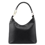 Pre-owned Leather handbags Gucci Vintage , Black , Dames