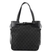 Pre-owned Cotton handbags Gucci Vintage , Black , Dames