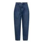 Mom Fit Denim Blue Jeans Copenhagen Muse , Blue , Dames