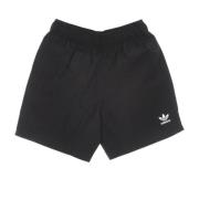 Zwarte zwemshorts met interne mesh Adidas , Black , Heren