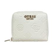 Portemonnee met rits Guess , Beige , Dames