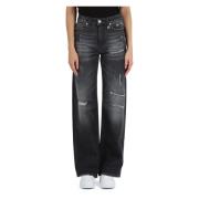 Vintage stijl vijf-pocket jeans Richmond , Gray , Dames