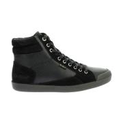 Hoge Top Sneakers Kick Tune Kickers , Black , Heren