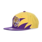 LSU Tigers Basketball Cap Snapback Mitchell & Ness , Yellow , Heren