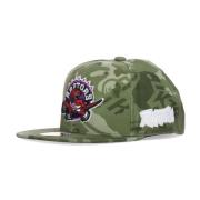 NBA Tonal Camo Stretch Cap Mitchell & Ness , Green , Heren