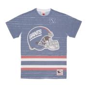 NY Giants Logo Tee Celebration Mitchell & Ness , Multicolor , Heren