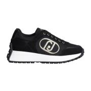 Zwarte Casual Damessneakers Liu Jo , Black , Dames