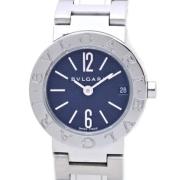 Pre-owned Stainless Steel watches Bvlgari Vintage , Gray , Dames