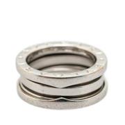 Pre-owned White Gold rings Bvlgari Vintage , Gray , Dames