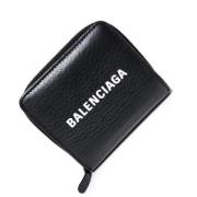 Pre-owned Leather wallets Balenciaga Vintage , Black , Dames