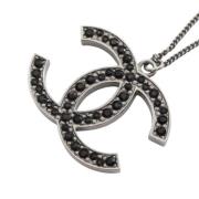 Pre-owned Metal chanel-jewelry Chanel Vintage , Black , Dames