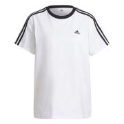 Essentials 3 Strepen T-shirt Adidas , White , Dames