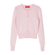 Roze Kasjmier Ribgebreide Trui Wild Cashmere , Pink , Dames