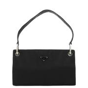 Pre-owned Nylon handbags Prada Vintage , Black , Dames