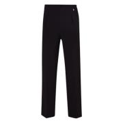 Zwarte Chino Broek met Elastiek Liu Jo , Black , Dames