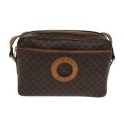 Pre-owned Canvas celine-bags Celine Vintage , Brown , Dames