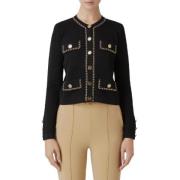 Zwarte Truien voor Vrouwen Elisabetta Franchi , Black , Dames