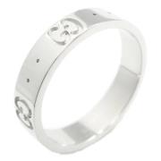 Pre-owned White Gold rings Gucci Vintage , Gray , Dames