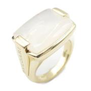 Pre-owned Metal rings Bvlgari Vintage , White , Dames