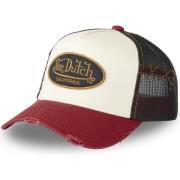 Rood/wit trucker pet VON Dutch , Multicolor , Unisex