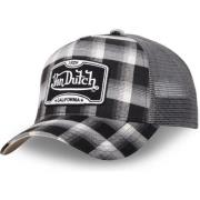 Zwarte geruite truckerpet VON Dutch , Multicolor , Heren