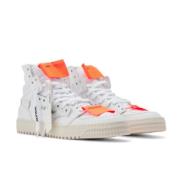 Witte platte schoenen Off White , White , Heren