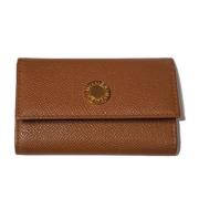 Pre-owned Leather key-holders Bvlgari Vintage , Brown , Unisex