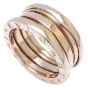 Pre-owned Metal rings Bvlgari Vintage , Yellow , Dames