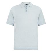 Heren Polo Shirt Lichtblauw Drykorn , Blue , Heren