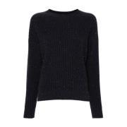 Blauwe Sweaters voor Vrouwen Peserico , Blue , Dames