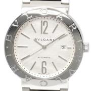 Pre-owned Metal watches Bvlgari Vintage , Gray , Heren