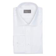 Slim Fit Busy Shirt Wit Fakts , White , Heren