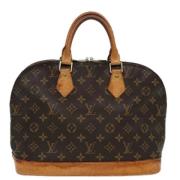 Pre-owned Canvas louis-vuitton-bags Louis Vuitton Vintage , Brown , Da...