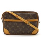 Pre-owned Fabric louis-vuitton-bags Louis Vuitton Vintage , Brown , Da...