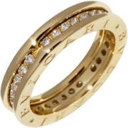 Pre-owned Metal rings Bvlgari Vintage , Yellow , Dames