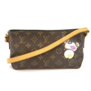 Pre-owned Canvas louis-vuitton-bags Louis Vuitton Vintage , Brown , Da...