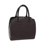 Pre-owned Leather louis-vuitton-bags Louis Vuitton Vintage , Brown , D...