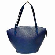 Pre-owned Leather louis-vuitton-bags Louis Vuitton Vintage , Blue , Da...