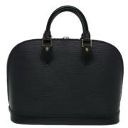 Pre-owned Leather louis-vuitton-bags Louis Vuitton Vintage , Black , D...