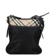 Pre-owned Fabric shoulder-bags Burberry Vintage , Black , Dames