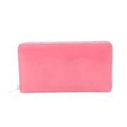 Pre-owned Leather wallets Balenciaga Vintage , Pink , Dames