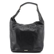 Pre-owned Leather handbags Gucci Vintage , Black , Dames